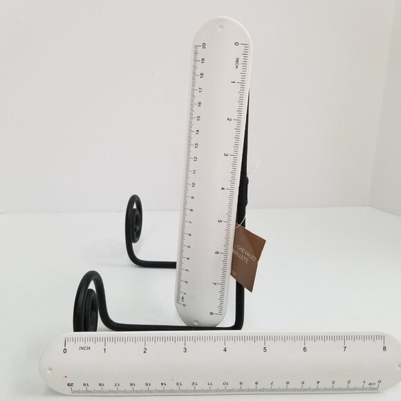 NWT Michael's Studio Decor Brown Metal 8" Scroll Easel - Picture 3 of 7